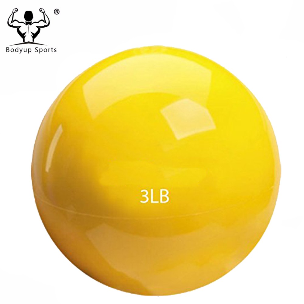 Soft Weighted Mini Gym Exercise Ball PVC Toning Ball 1lb-10lb Weight