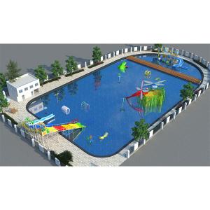 Quality Outside Customized Playground Slides PP Material Fiberglass Amusement Water Park wholesale