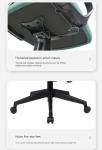 Ergonomic Office Chair Comfortable Swivel Lounge with 360 Degree Mesh and No