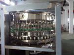 40 Filling Head Rotary Bottle Filling Machine , PET / Glass Bottle Production