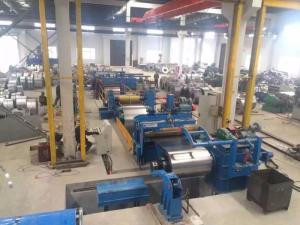 Quality Hot Rolled Steel Metal Slitting Machine , Steel Slitting Equipment Automatically wholesale