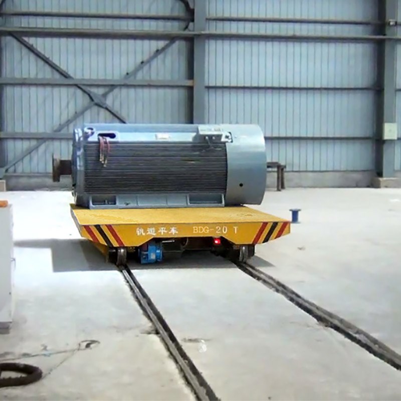  rail powered automatic track transfer trolley