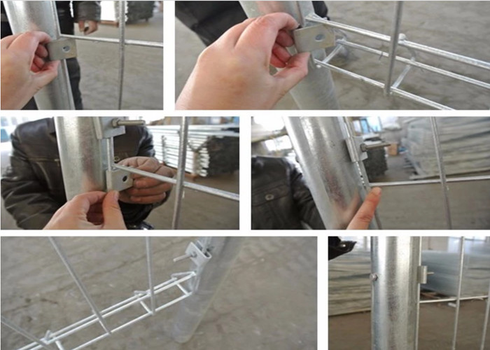 Roll Top And Bottom Welded Brc Mesh Fencing Installation Simple And Easy