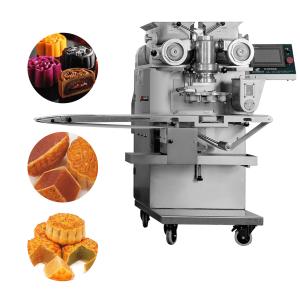 Quality Automatic Mooncake Encrusting Machine Chinese Mooncake Equipment wholesale