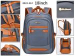 ODM Nylon Mens Leather Business Backpack Unisex Laptop Casual Backpack