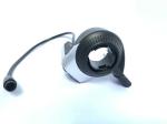 2 Years Warranty Electric Bike Spare Parts Plastic Thumb Throttle With Display