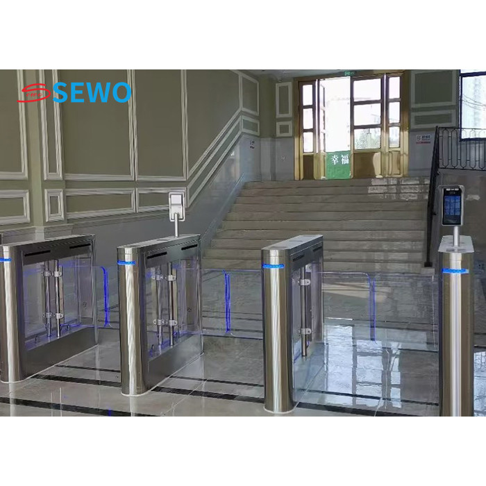 Card Reader Automatic Barrier Gate Biometric Access Control Security Speedgate Turnstile