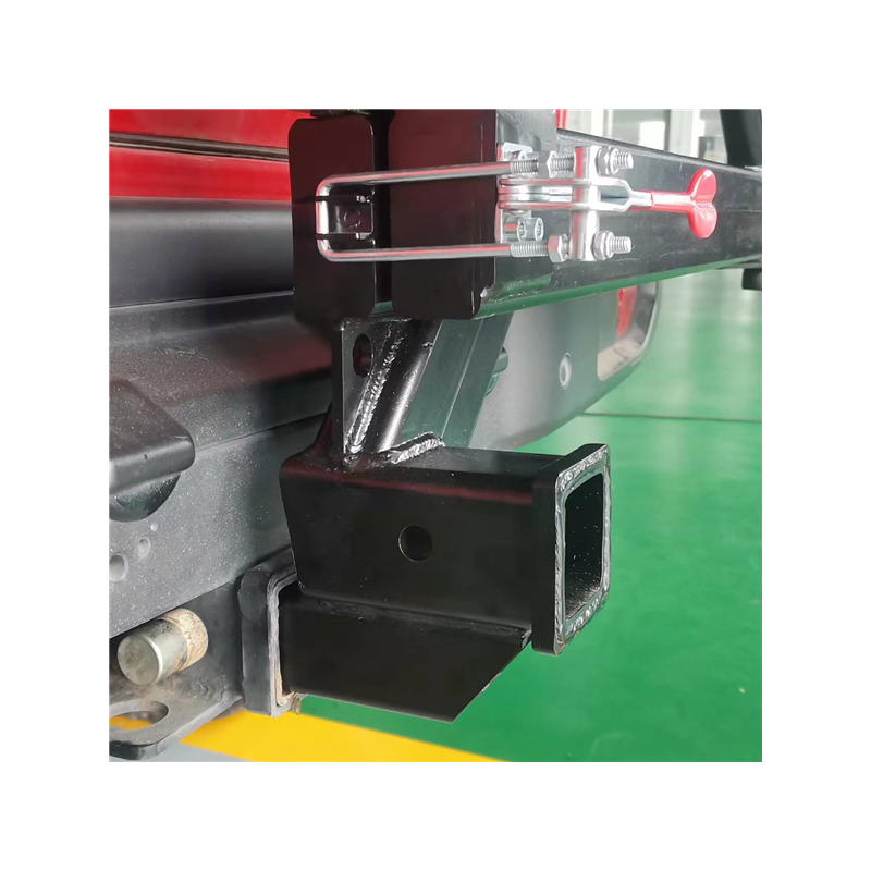 Black Steel Hitch Mount Spare Tire Carrier for Toyota Bike Carrier Modification