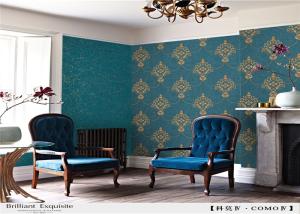 Quality Modern 3 Dimensional Wallpaper For Walls / 3d Wallpaper House Decor Anti - Static wholesale