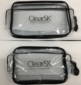 Quality EN71 Clear Cosmetic Pouch , ISO9001 1C Makeup Transparent Bag EVA PVC Zipper wholesale