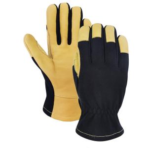 Quality 250 degrees Heat Resistant Work Gloves EN 659 Standard Leather Material wholesale