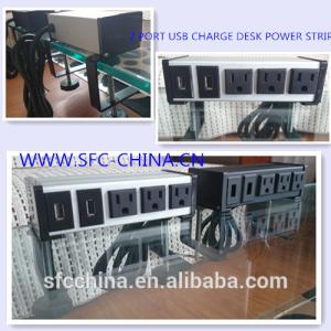 Quality aluminium alloy Desktop Power and USB Charging Solution wholesale