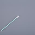 Semiconductor Cleaning Anti Static Swabs Thin Head White Foam Green Stick