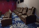 580mm Folding Movie Theater Chairs Commercial Furniture