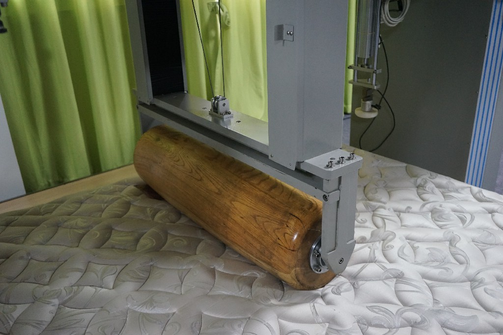 LCD Touch Screen OEM Furniture Testing Machine / Electronic Mattress Rolling Fatigue Tester