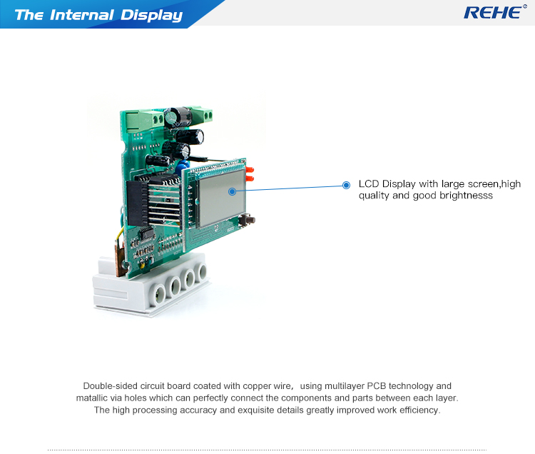 Din-Rail Type Digital Meter Single-Phase Din Rail Kwh Meter RS485 Communication Is available