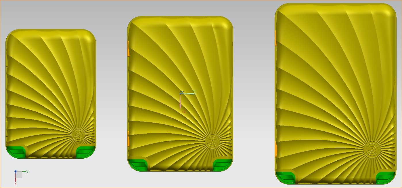 Hard Shell Luggage/trolley bag Aluminum mould in production