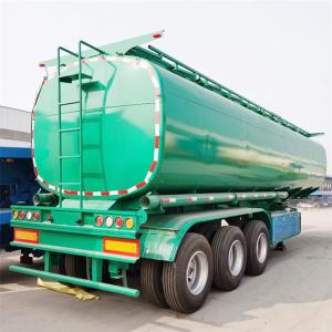Quality SS CIMC 3 Axle 40000 Liters Diesel Oil Tanker Trailer wholesale