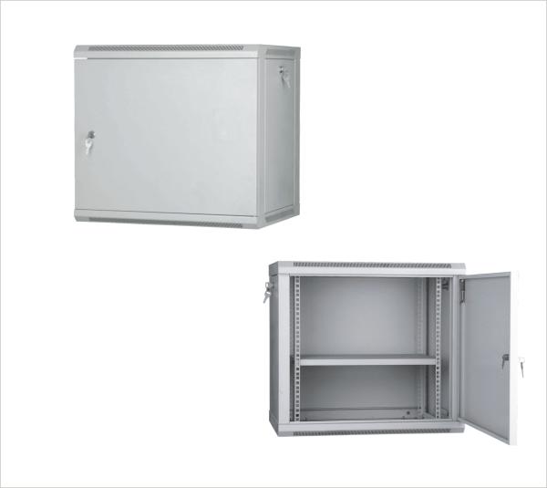 Waterproof Wall Mounted Data Cabinet Network Rack Cabinet Color Coordination