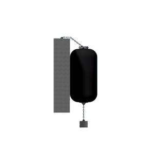 Quality 50kPa Submarine Fenders ISO17357-1:2014 BV Certificate Black Color For Berthing wholesale