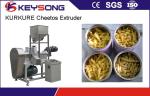 Cheetos / Kurkure Making Machine , 380v / 50hz Twin Screw Extruder Food Snacks