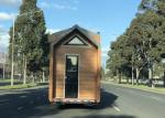 AU/US/NZ Standard Prefabricated Light Steel Tiny House On Wheels With Trailer