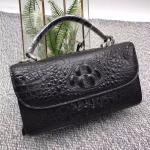Fashion Genuine Crocodile Leather Women Small Mini Handbag Lady Purse Authentic