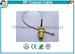 High Frequency RF Pigtail Coaxial Cabl For Jumper Antenna Assembly