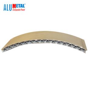 Quality 1200mm Aluminum Corrugated Composite Panel B1 A2 Fireproof wholesale