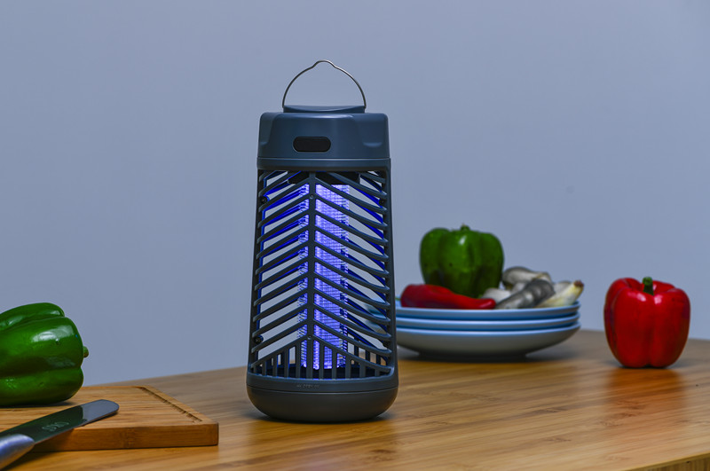 50 Capacity ABS Charging Li-ion Battery Electric Shock Mosquito Killer Bug Zapper Led Lamp Insect Trap for Insect Control