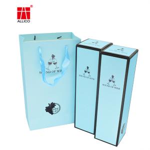 Quality Liquor Champagne Wine Bottle Gift Boxes SGS BSCI Certificates wholesale