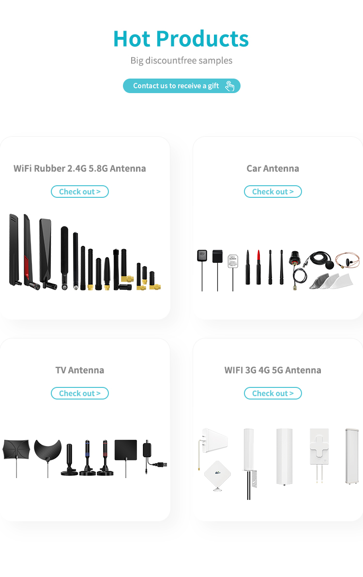 700-2400mhz Waterproof MIMO Router 4G Antenna Outdoor Booster with N Female Connector