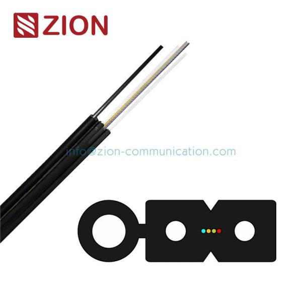 Cheap Optical Fiber Cable GJYXFDCH / GJYXDCH Single Mode FTTH FTTB FTTX for sale