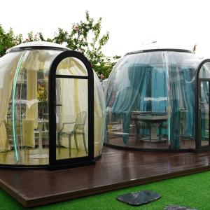 Quality Prefab Cabin House Restaurant Home Transparent Bubble Glamping Bubble Dome Tent House wholesale