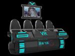 Electric Motion Platform 4 Seats 9D VR Chair Virtual Reality Game Machine Family