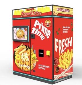 Quality Automatic French Fries Vending Machine Portable Fried Snack Self Service Vending Machine wholesale