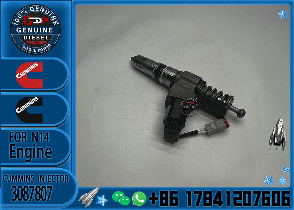 New High Quality Diesel N14 Common Rail Fuel Injector 3087807 341176 3409975 3411760