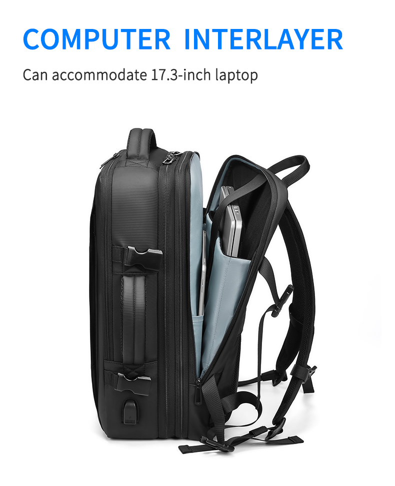 Multifunction Backpack For custom logo Travelling Bagpack USB Charging Mens Business Back Packs Laptop Travel Backpack Bag