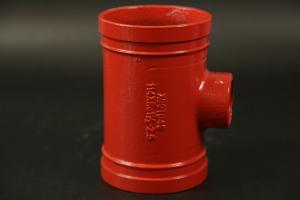 Quality XGQT04-114xRc1 ½-2.5 Ductile Iron Tee Grooved for Piping System wholesale