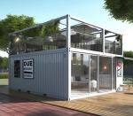 20ft/40ft Galvanized Steel Frame Light Steel Detachable Container Prefabricated