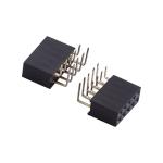 Plastic Female Header Connector 2.54mm Pitch