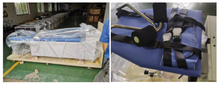 Electric Traction Table Equipment For Hospital Bed