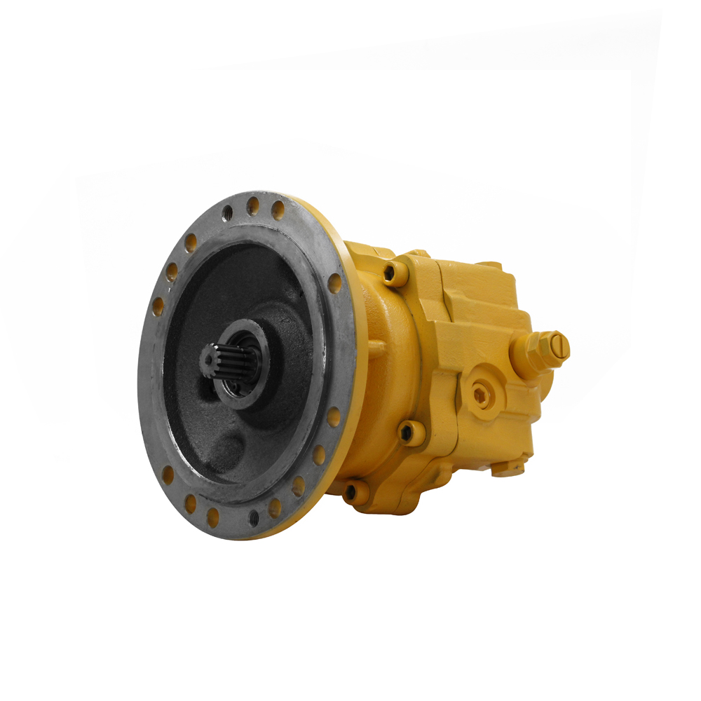 Yellow Hydraulic Swing Motor Pc120-6 Komatsu Excavator Parts 708-1L-00413