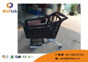 Quality Portable Plastic Hand Supermarket Shopping Trolley Smart Cart Shopping Trolley wholesale