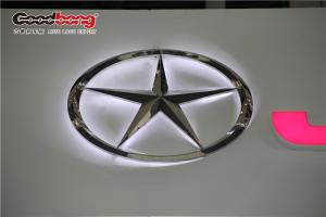 Quality Custom Design 4S Showroom Metal Badge Car Logo wholesale
