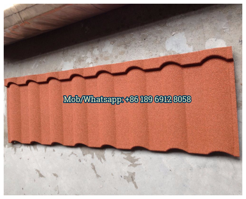 Milano Types Roof Tile Color Stone Coated Roof Tiles 