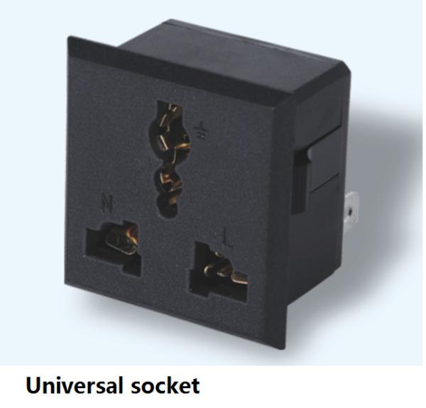 Universal Socket UPS Accessories Europe Plug English Standard / American