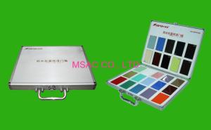 Quality 25 Pcs Silver Aluminum Stone Display Case For Show wholesale