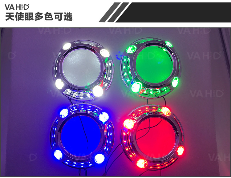 CH37A 3.0inch Crystal angel eye Bixenon Car hid xenon projector kit