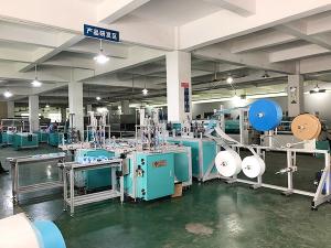 China ISO9001 20KW Surgical Face Mask Making Machine / Surgical Mask Production Line on sale
